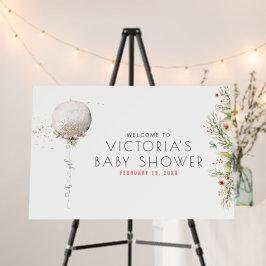 Es ist ein Mädchen | Babydusche Begrüßungszeichen
