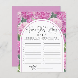 Es ist ein Mädchen Hydrangea Name Song Baby Shower