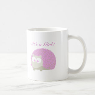 Es ist ein Mädchen! Igel Tasse