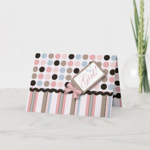 Es ist ein Mädchen! Karte