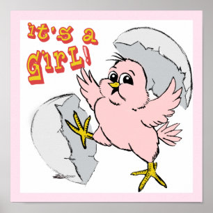 Es ist ein Mädchen! Poster
