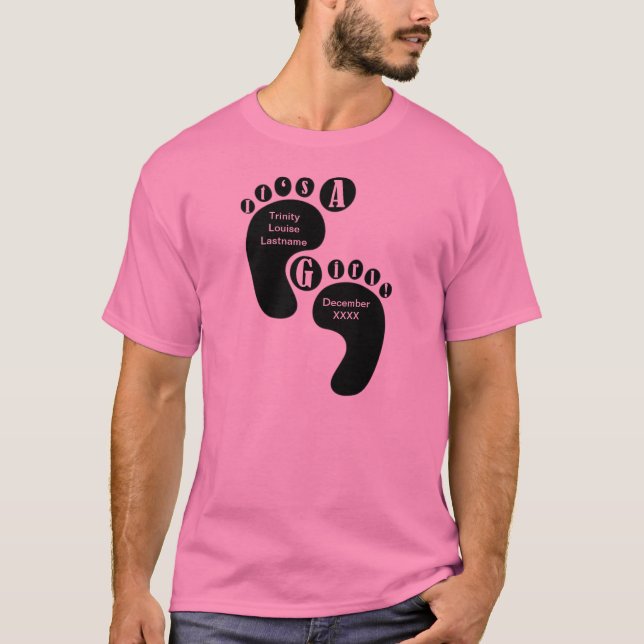 Es ist ein Mädchen T-Shirt (Vorderseite)