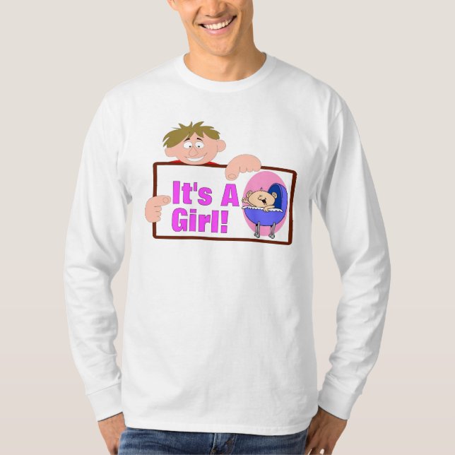 Es ist ein Mädchen T-Shirt (Vorderseite)