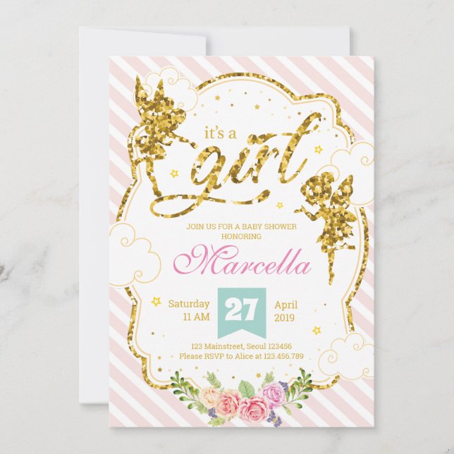 Es ist ein Märchen-Glitzer Ankündigung (Vorderseite)