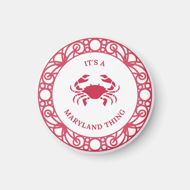 ES IST EIN MARYLAND-THING (CRABS)-Magnet Magnet (Vorne)