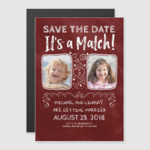 Es ist ein Match - Funny Save the Date