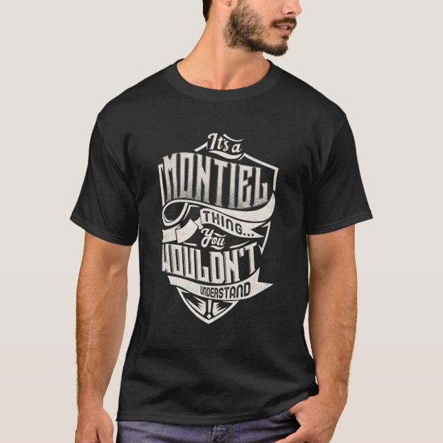 Es ist ein montielles Ding, das man nicht verstehe T-Shirt (Vorderseite)