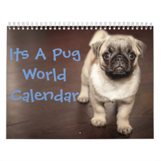 Es ist ein Mops-Kalender Kalender