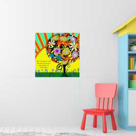 Es ist ein neuer Tag Der Tag, den der Herr gemacht Poster