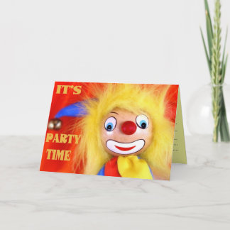 ES IST EIN PARTY EINLADUNG