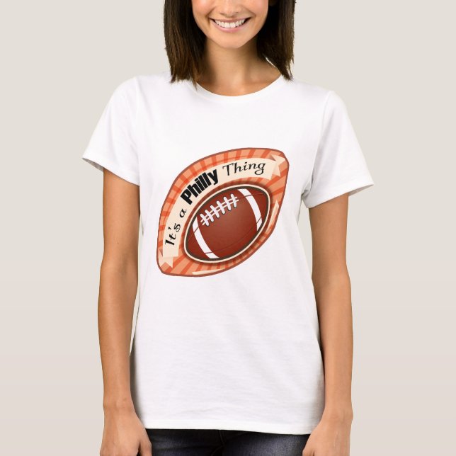 Es ist ein Philly-Ding Fußball Beste #USA Best Whi T-Shirt (Vorderseite)