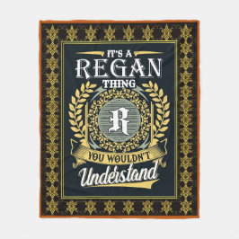 Es ist ein Regan-Ding, das du nicht verstehen konn Fleecedecke