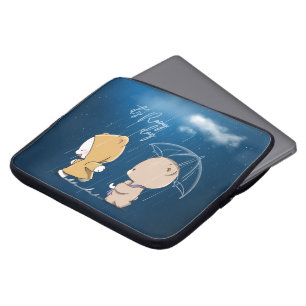 Es ist ein regnerischer Tag   15" Laptopschutzhülle