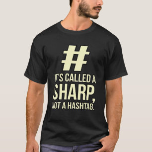 Es ist ein scharfer Klavier-Musik-Player-Lehrer-Mu T-Shirt
