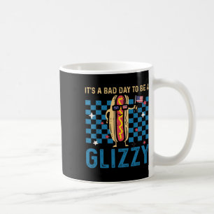 Es ist ein schlechter Tag, eine glanzvolle Flagge Kaffeetasse