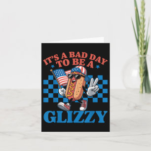 Es ist ein schlechter Tag, um ein glänzendes Funny Karte