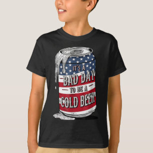 Es ist ein schlechter Tag, um ein kaltes Bier Funn T-Shirt