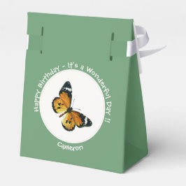 Es ist ein Schlichtes Tiger/African Queen Butterfl Geschenkschachtel