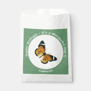Es ist ein Schlichtes Tiger/African Queen Butterfl Geschenktütchen