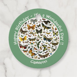 Es ist ein Schmetterling Geburtstag, Sammelstücke  Geschenkanhänger