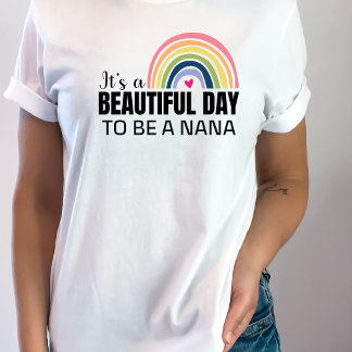 Es ist ein schöner Tag, an dem die Schwangerschaft T-Shirt