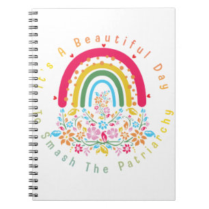 Es ist ein schöner Tag, das Patriarchat zu zerschl Notizblock