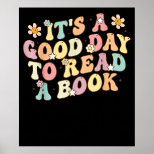 Es ist ein schöner Tag, ein Buch zu lesen Liebhabe Poster