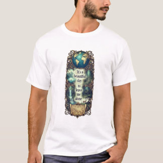 Es ist ein schöner Tag, mich allein zu lassen" Vin T-Shirt