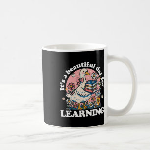 Es ist ein schöner Tag, um süße Gänse zu unterrich Kaffeetasse