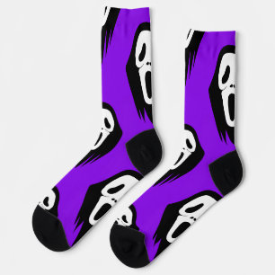 Es ist ein Schrei in Lila Socken