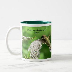 Es ist ein Summen-dinger eines Tages! Zweifarbige Tasse