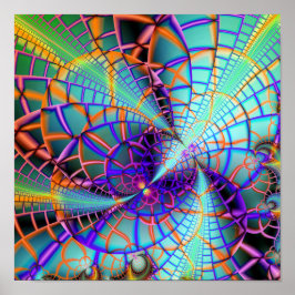 Es ist ein temporäres Chaos (12" x 12") Art Print  Poster