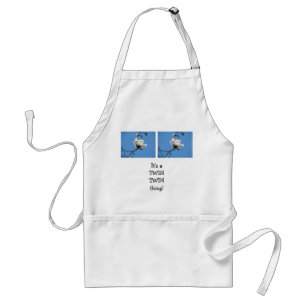 Es ist ein TWIN TWIN Sache! Geschenke Blue Sky Sch Schürze