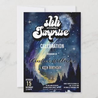 Es ist ein überraschendes Party | Einladung zu Sta