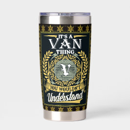 Es ist ein Van, was du nicht verstehen konntest Thermobecher