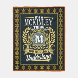 Es ist ein verrücktes Ding, das man nicht verstehe Fleecedecke