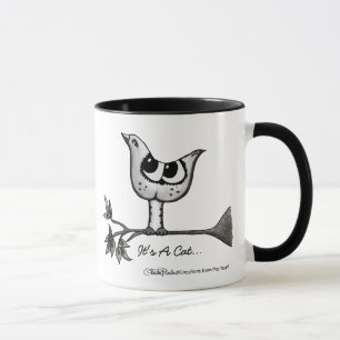 Es ist ein Vogel,…, das es eine Katze ist! - Tasse