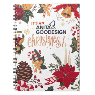 Es ist ein Weihnachtsnotizbuch Anita Goodesign! Notizblock