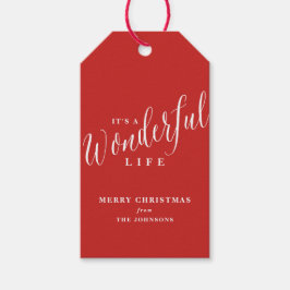 Es ist ein wunderbarer Lebensstil Geschenkanhänger