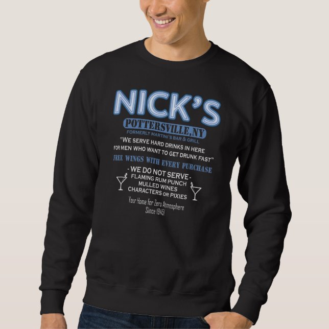 Es ist ein wunderbares Leben Nicke Bar George Bail Sweatshirt (Vorderseite)
