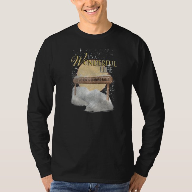 Es ist ein wunderbares Life Wintery Sign T-Shirt (Vorderseite)