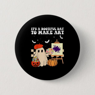 Es ist ein wunderschöner Tag, um Kunst zu machen, Button