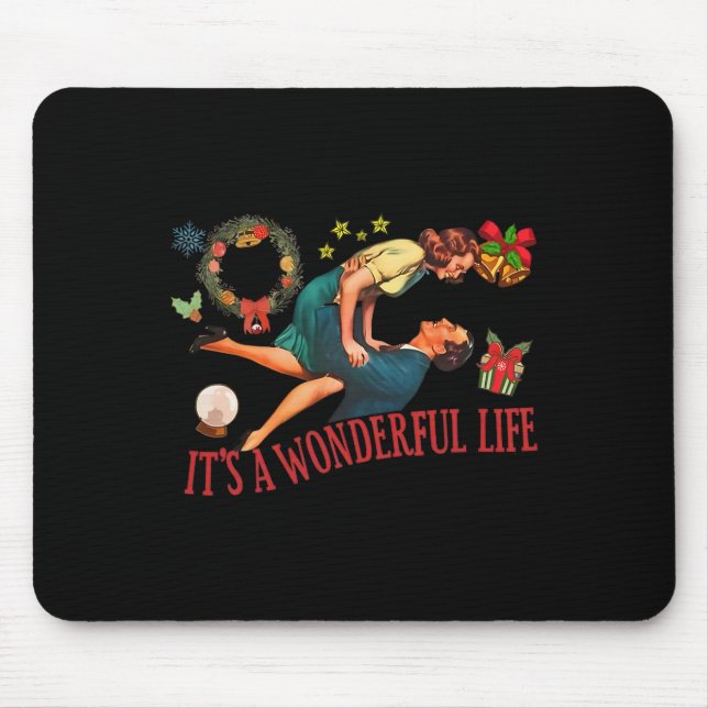 Es ist ein wundervolles Leben Kostüm Mousepad (Vorne)