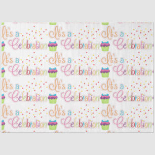 Es ist ein Zelebration-Gewebe-Papier Seidenpapier