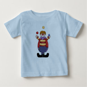 Es ist ein Zirkus! Juggling Clown Baby T-shirt