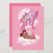 Es ist eine Baby Announcement Card