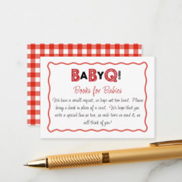 Es ist eine Baby-Q-Bücher für Babys Karte