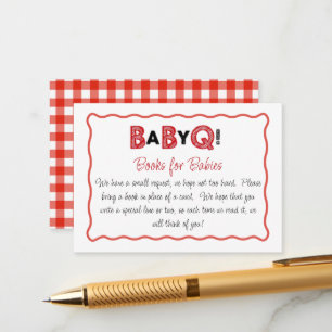 Es ist eine Baby-Q-Bücher für Babys Karte