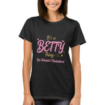 Es ist eine Betty-Sache Rosa Gold Frauen Geschenk