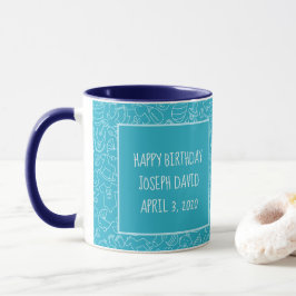 Es ist eine Boy Blue Baby Dusche Personalisiert Tasse